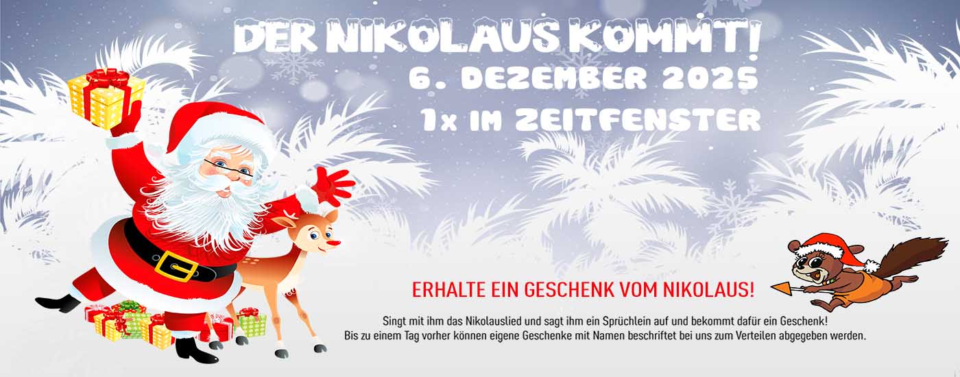 Besuch vom Nikolaus im LALO Center