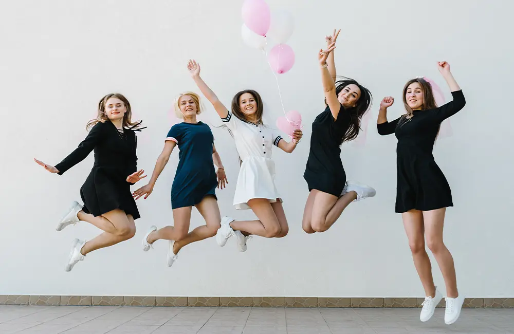 Mädels Junggesellenabschied im LALO Center Heidenheim