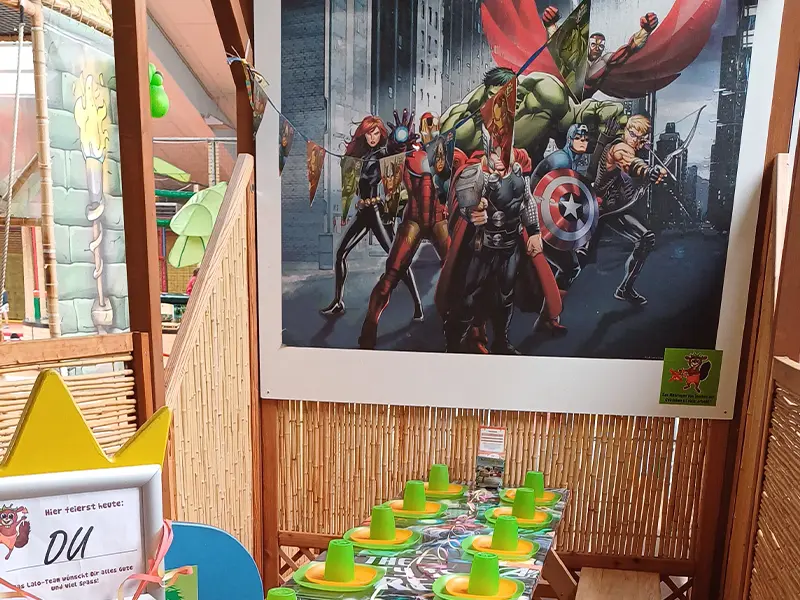 Geburtstags-Häuschen – Hulk