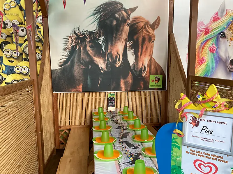 Geburtstags-Häuschen – Pferd