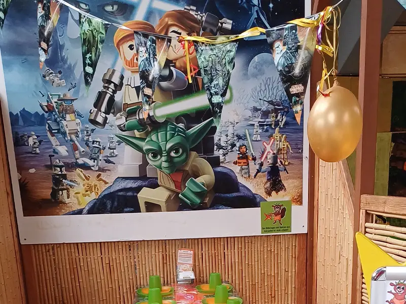 Geburtstags-Häuschen – Star Wars / Clone Wars