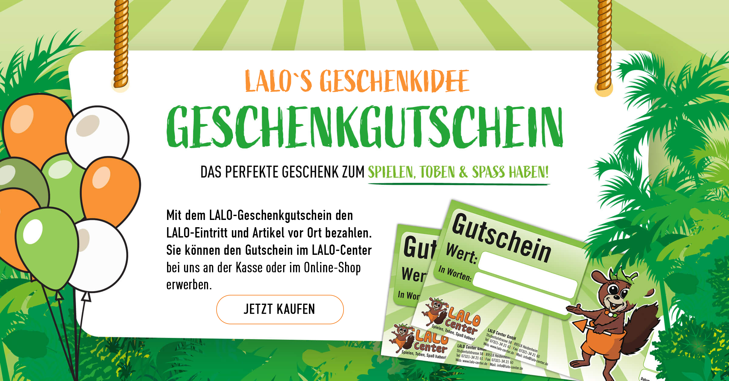 LALO Geschenkgutschein